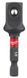 Переходник ударный ShW MILWAUKEE, с 1/4'' Hex на 1/2'' квадратный хвостовик