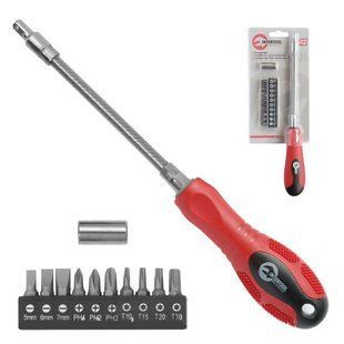 Отвертка с гибким удлинителем INTERTOOL VT-1012