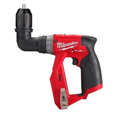 Дриль-шуруповерт акумуляторний безщітковий MILWAUKEE, M12 FDDX-0, 34Нм (каркас без насадок, кліпса для ременя)