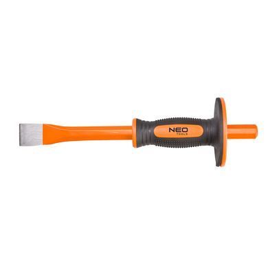 Зубило NEO, 35x18x300 мм, захист долоні, CrV