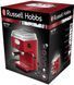 Кавоварка Russell Hobbs рожкова Retro, 1,1л, мелена, капучинатор, червоний